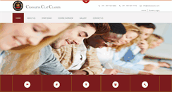 Desktop Screenshot of chanakyaclatclasses.com